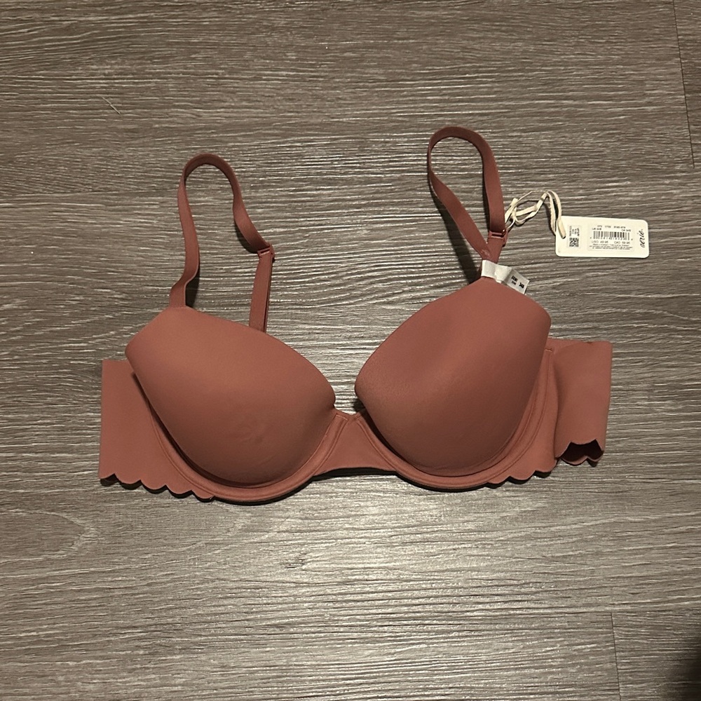 Aerie Smoothez Bra in Mauve